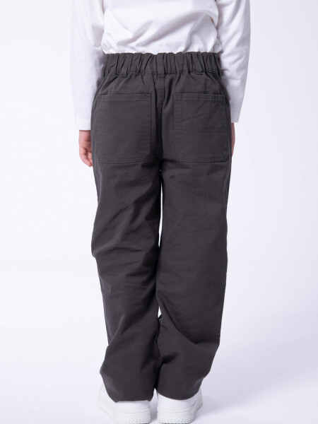 Pantalón carpintero Gris Oscuro