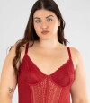 Corset rubi Rojo