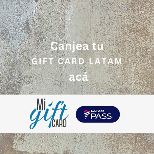 Canje GIFT CARD LATAM