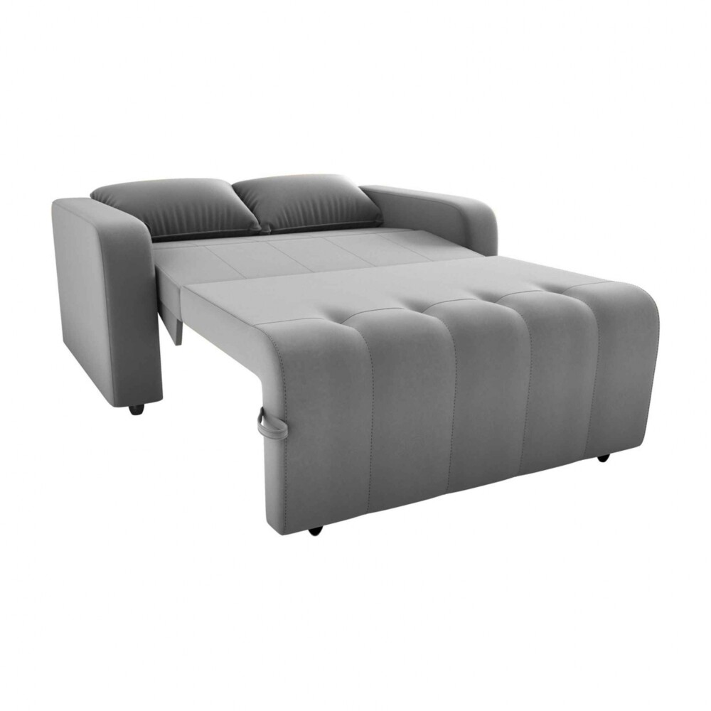 Sofá Cama Amora New con Baúl Gris