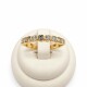Anillo en Oro 18kt medio sin fin con Brillantes Anillo en Oro 18kt medio sin fin con Brillantes