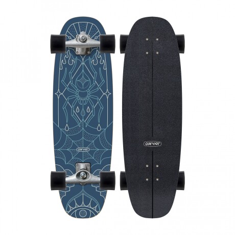 Carver CX Raw Blue Widow 33'' - Surfskate Completo Carver CX Raw Blue Widow 33'' - Surfskate Completo