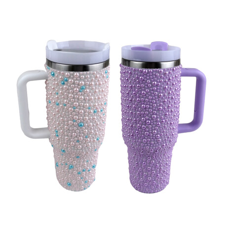 MUG ACERO COLOR DISEÑO PERLAS MUG ACERO COLOR DISEÑO PERLAS