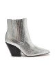 BOTA PLATEADA CLASICA EN PUNTA PLATEADO