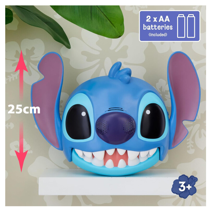 Stitch Máscara 25 Sonidos y Frases, Disney Stitch Máscara 25 Sonidos y Frases, Disney