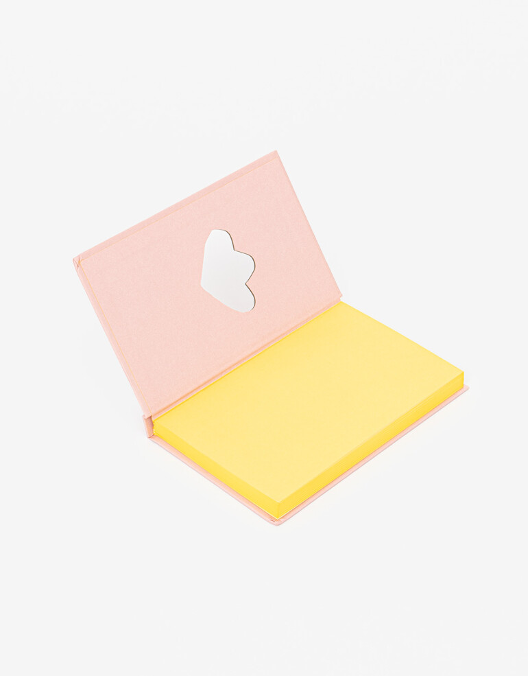 Anotadores Cuadernos y Memos Cuaderno Con Calado - Combinacion Bicolor