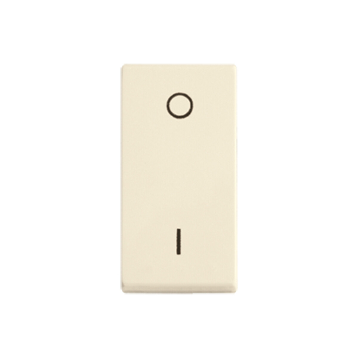 Módulo llave bipolar luminoso - Presta marfil - C51613 