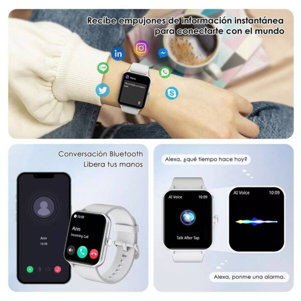 Smartwatch Blackview R50 1.85" ROSADO