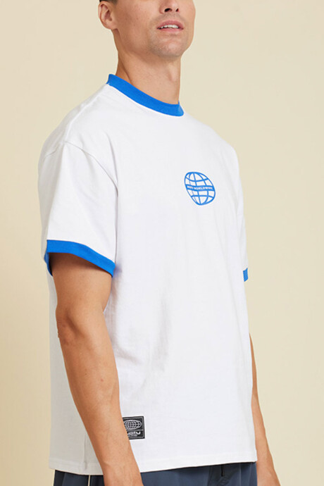 T-SHIRT RUNEL RUSTY Blanco