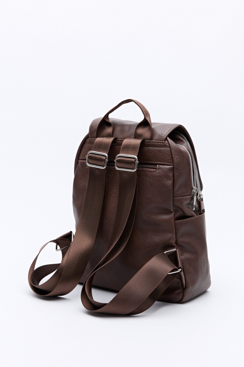 MOCHILA TULIPA Chocolate