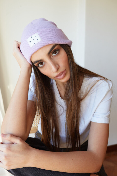 NEW BEANIE STRETCH LILA