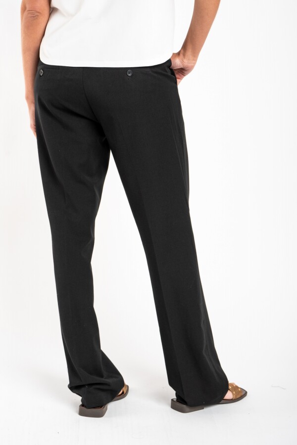 Pantalón Recto Línea Ejecutiva Negro