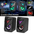 Parlantes Pc Gamer Xtrike Me SK405 Rgb 3.5mm Laptop Notebook Color Negro