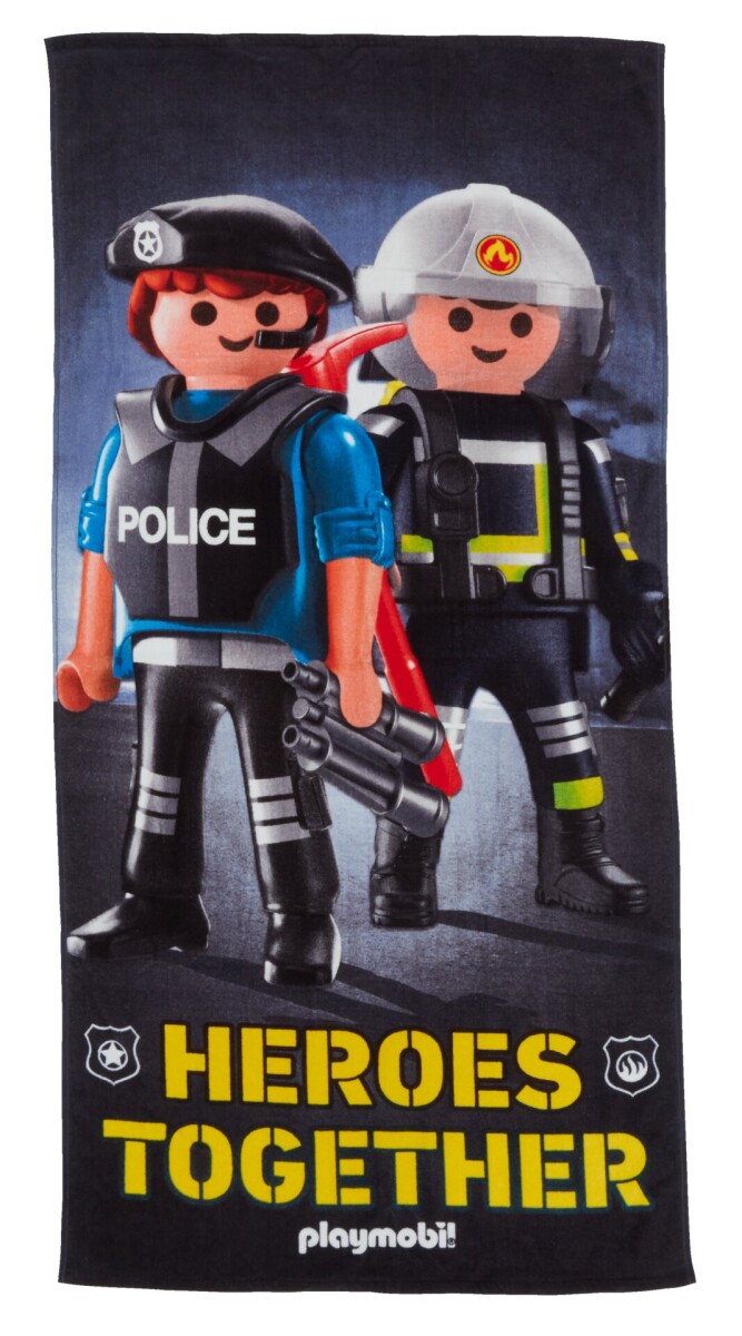 Toalla de ducha PLAYMOBIL 70x140 