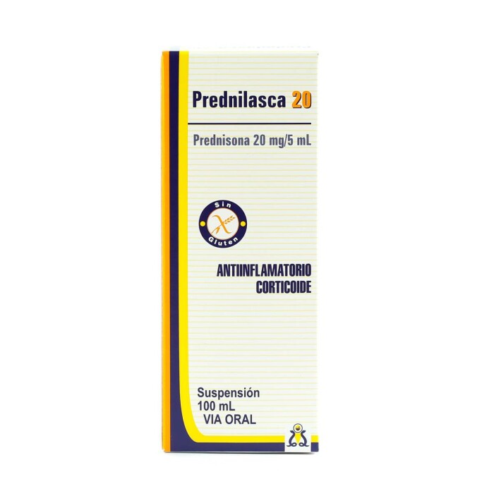 PREDNILASCA 20 MG. SUSP. FRASCO X 100 ML única