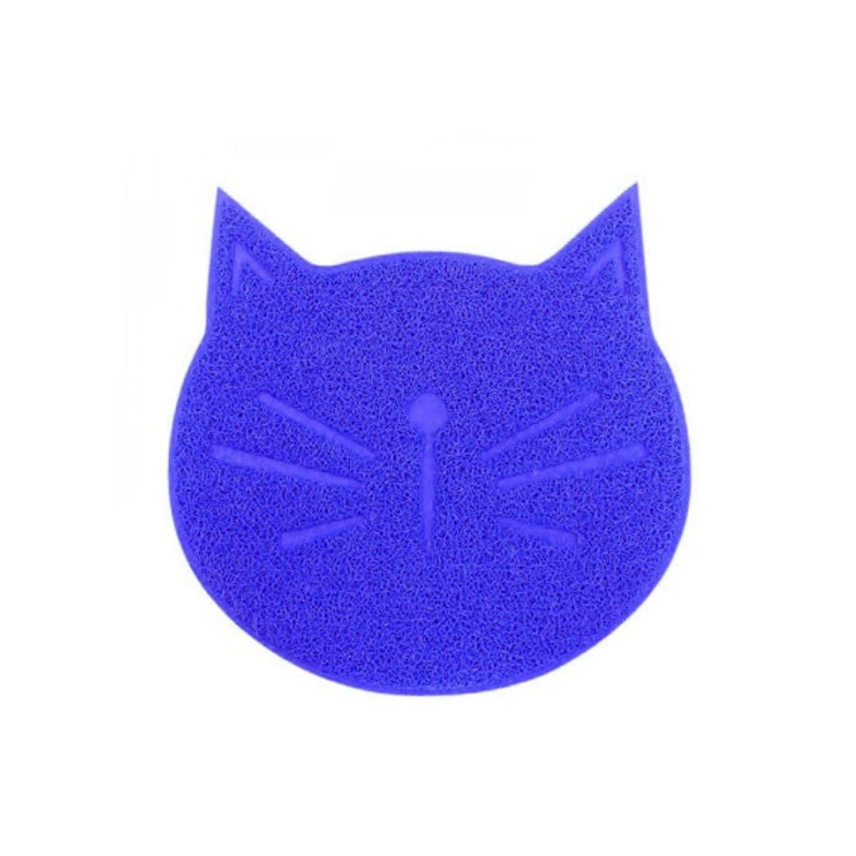 ALFOMBRA DE GOMA GATO - AZUL 