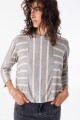Remera Viento Raya Gris