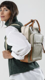 MOCHILA CARACAS LAUREL ARENA Y SUELA