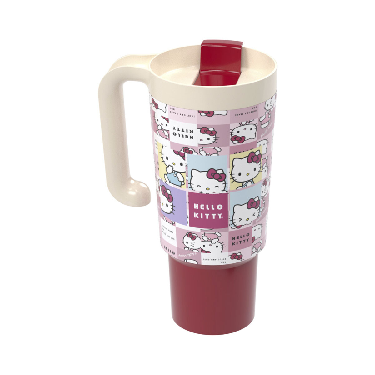 Vaso Jarra de Plástico Hello Kitty 650 ml 