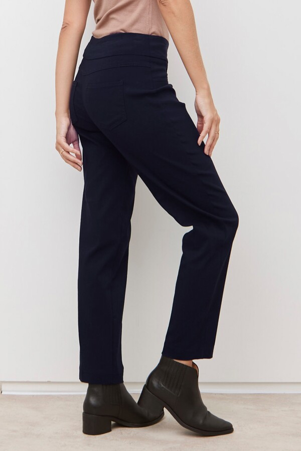 Pantalon Pull On AZUL