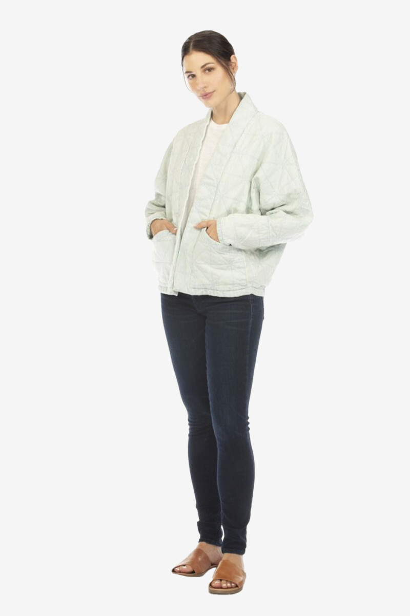 CHAQUETA DENIM Azul
