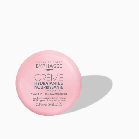 Crema Hidratante para Rostro y Cuerpo Byphasse 250ml Crema Hidratante para Rostro y Cuerpo Byphasse 250ml