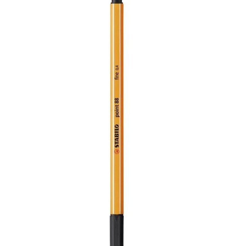 Marcador Point 88 Negro Stabilo MARCADOR STABILO POINT 88 NEGRO
