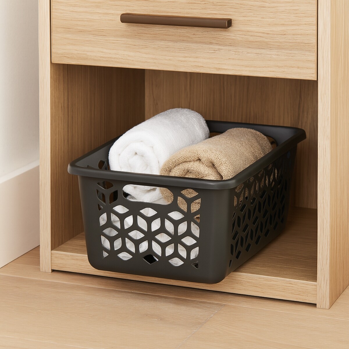 Cesto organizador M 5L - NEGRO 