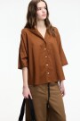 CAMISA CLARAO Camel