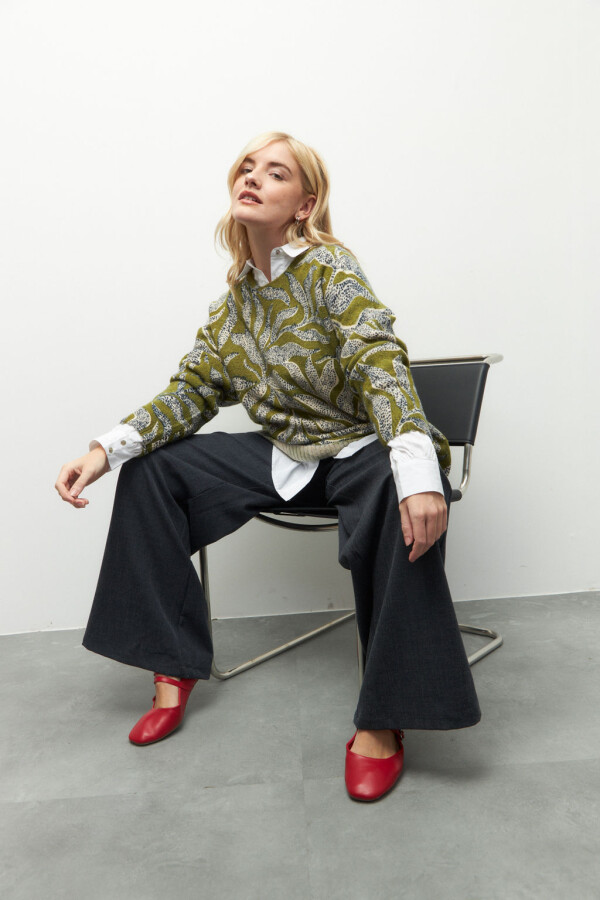 SWEATER TEODORA Verde Hierba