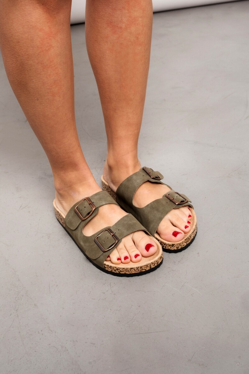 Sandalia Felipa - Verde Militar 