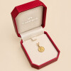 Medalla Religiosa Virgen Niña de Oro Amarillo 18k Medalla Religiosa Virgen Niña de Oro Amarillo 18k