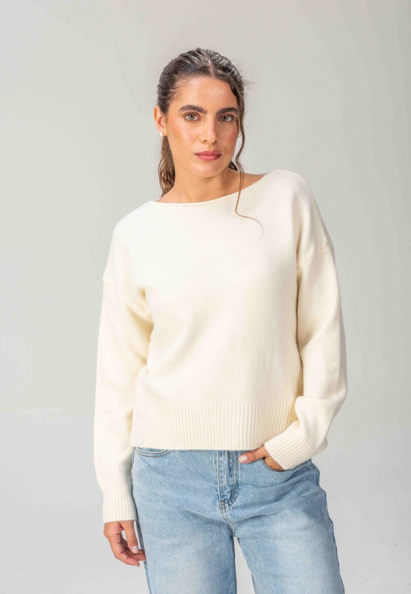 Sweater Presencia Blanco