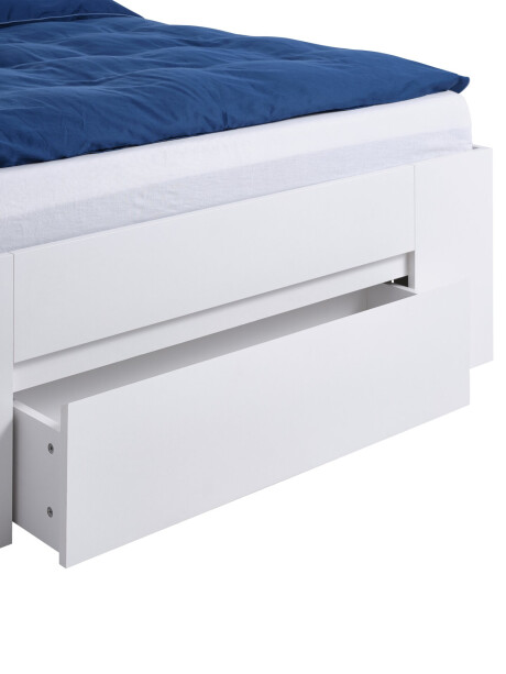 Estructura cama LIMFJORDEN 2 Plazas 140x200 3 cajones blanco Estructura cama LIMFJORDEN 2 Plazas 140x200 3 cajones blanco