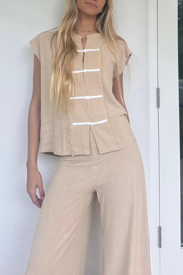 Blusa Noah Beige