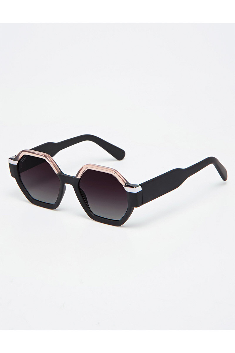 Lentes Tiwi Valette Rubber Bicolor Black/pink With Burgundy Gradi