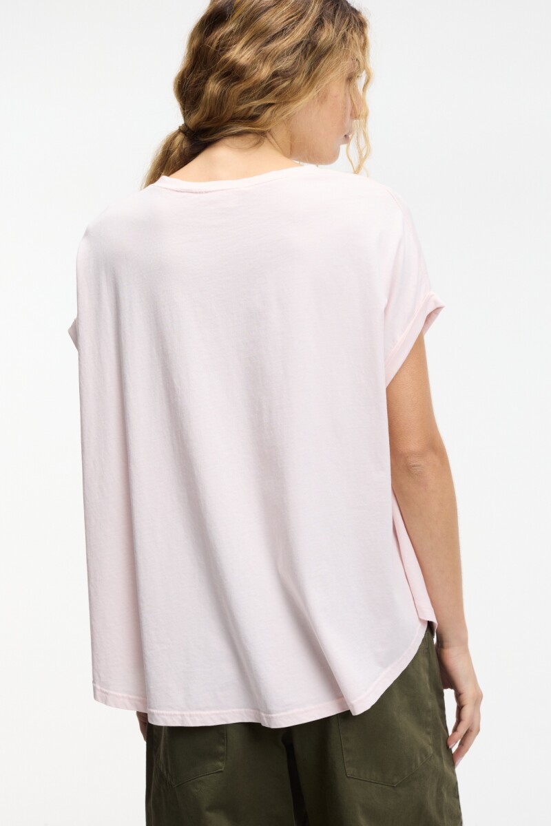 Camiseta oversized Beige