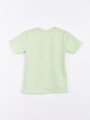 REMERA NIÑO PALM VERDE CLARO