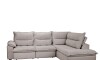 Sillón Cesky con Chaise Gris Derecho