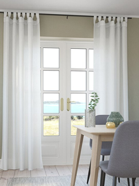 Cortina ORUST 1x140x300 blanco Cortina ORUST 1x140x300 blanco