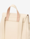 Mochilas Urbanas Mochila Con Solapa - Blanco Crema
