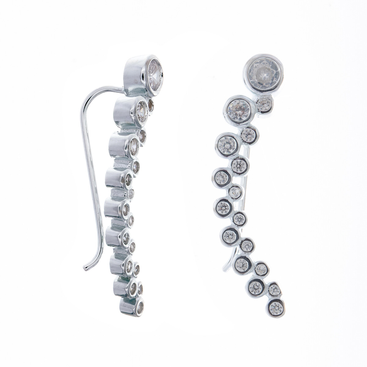 Trepadoras de 925 con circonias 