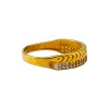 Anillo Sin Fin-Oro Bajo-Piedra Zirconia-AN8100 conpiedra