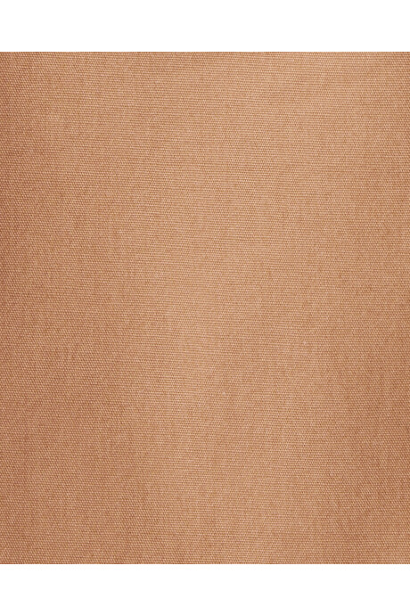 Pantalón deportivo de algodón, marrón Sin color