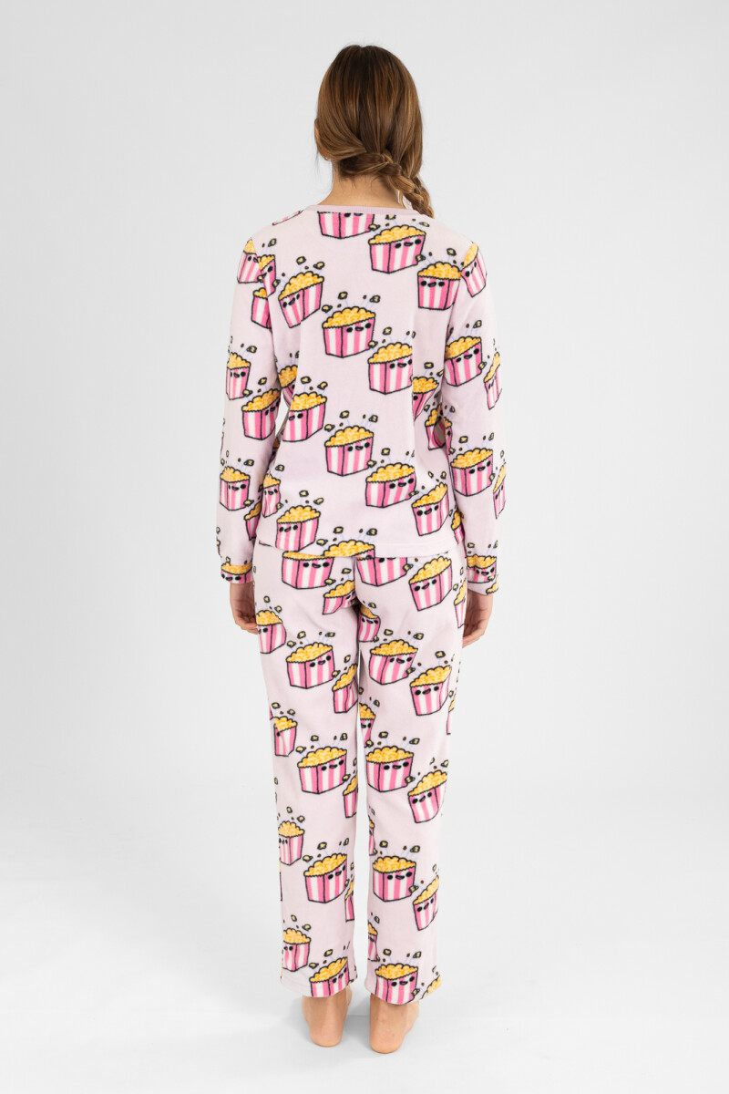 Pijama polar pop vibes Lila