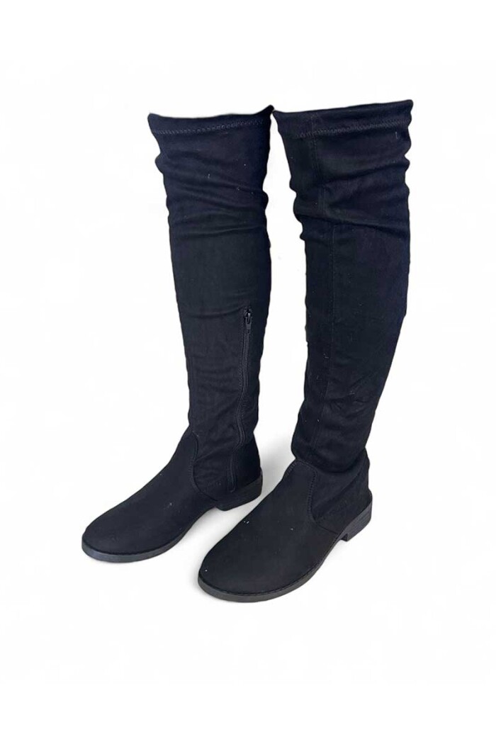 BOTA MUJER TRINY BUCANERA Negro