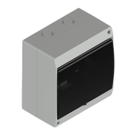 TABLERO ADOSAR EXT. P/TM 8 bocas c/tapa - GRIS. GENROD TABLERO ADOSAR EXT. P/TM 8 bocas c/tapa - GRIS. GENROD