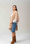 Ruana Abazo Beige