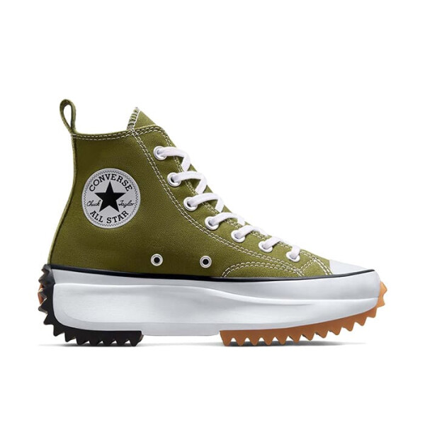 Botas Converse Run Star Hike de Mujer - A05700C Verde-blanco