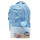 Mochila Delta niña 17" con útiles Celeste